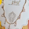 Gemstone Medley Anti-Tarnish Neckpiece Set