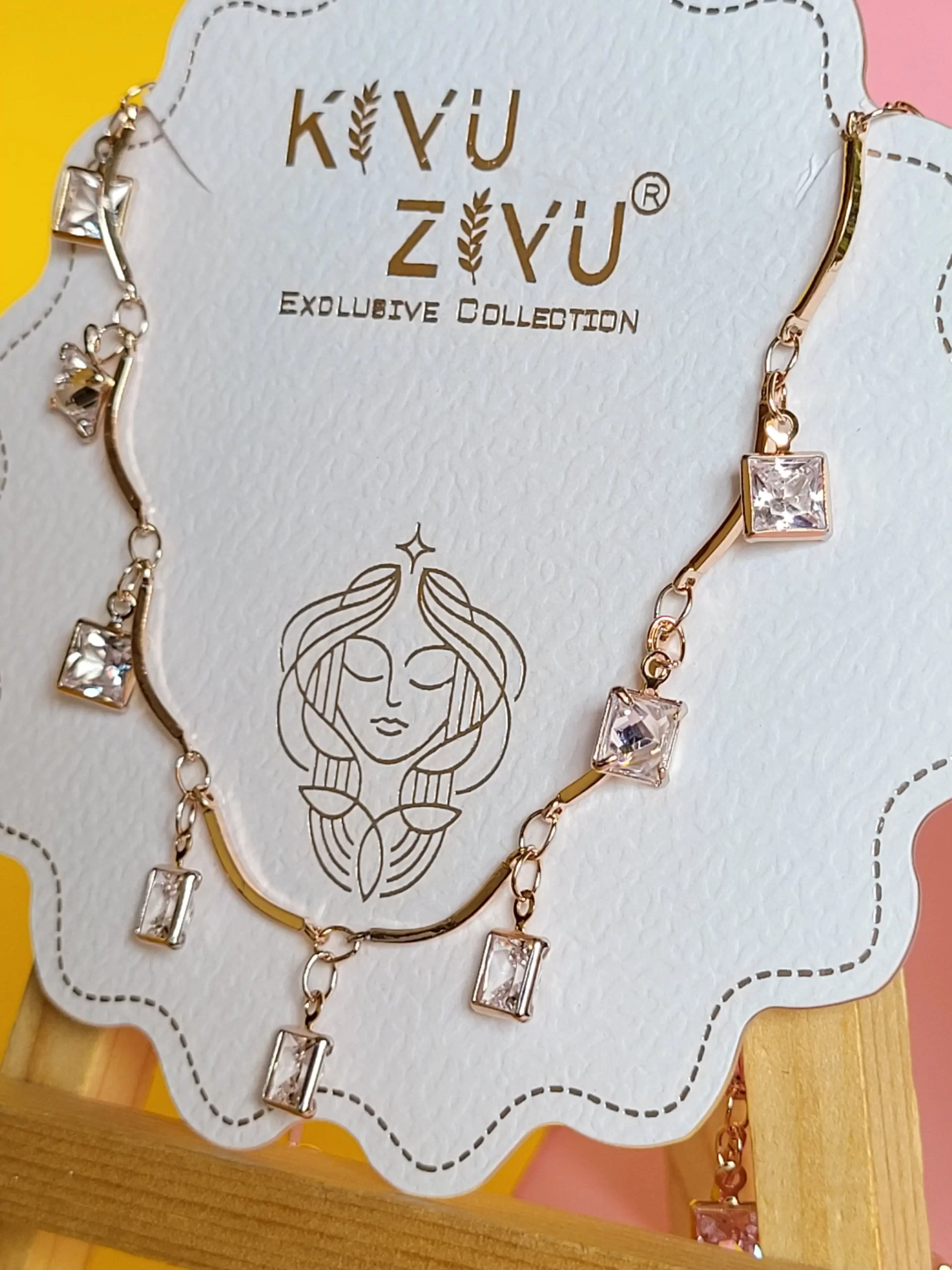 Gemstone Medley Anti-Tarnish Neckpiece Set