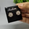 Sunshine AD Stone Stud Earrings