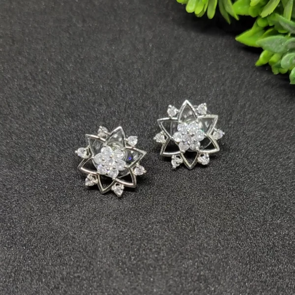 VWE1007-p2 High-end Sparklers Stud Earrings