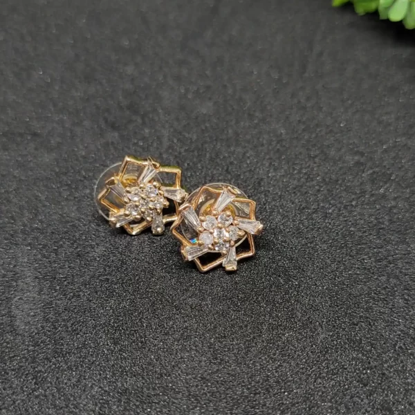 VWE1008-p3 Dazzling Simplicity Stud Earrings