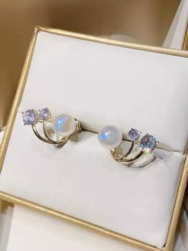 VWE1019-p1 Moonlit Elegance Korean Earrings