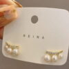 Pearl Stud Earrings