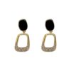 Geometric Square Dangle Drop Earrings