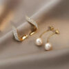 VWE1040-p4 Pearl Perfection Drop Earrings