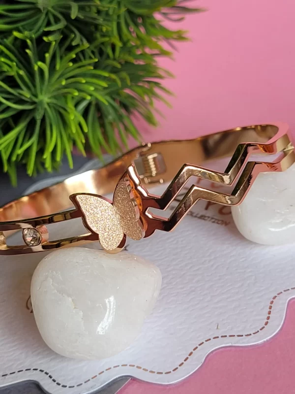 Anti-Tarnish Butterfly Charming Cuffs