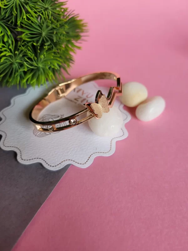 Anti-Tarnish Butterfly Charming Cuffs