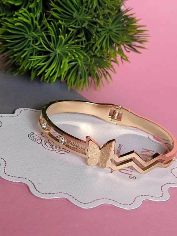 Anti-Tarnish Butterfly Charming Cuffs