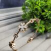 anti-tarnish-VTB1006-p1 Anti-Tarnish Clover Design Bracelet