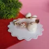 anti-tarnish-VTB1006-p5 Anti-Tarnish Clover Design Bracelet
