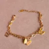 Anti-Tarnish Double Layered Chain Bracelet