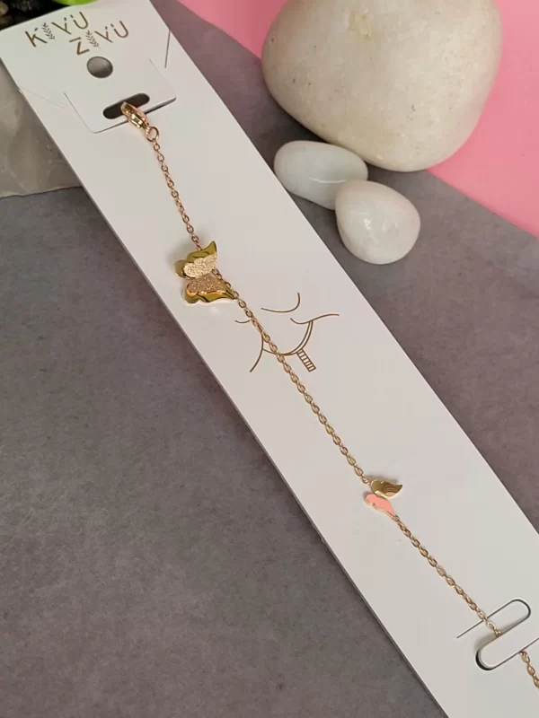 anti-tarnish-VTB1013-p1 Butterfly Delight Anti-Tarnish Bracelet