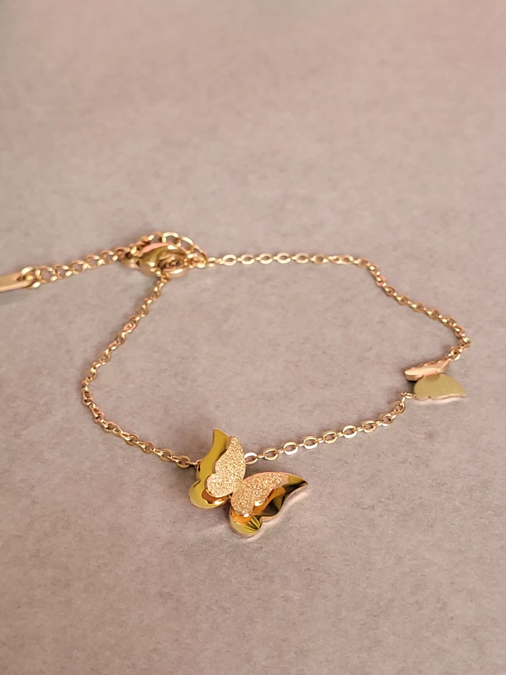 anti-tarnish-VTB1013-p2 Butterfly Delight Anti-Tarnish Bracelet