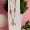 anti-tarnish-VTN1001-p1 Cute Butterfly Chain Pendants