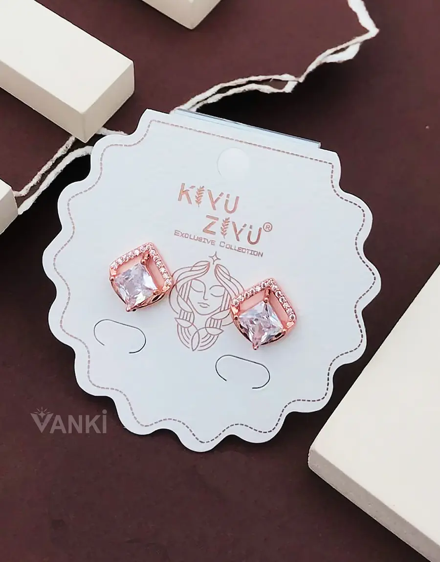 Glitz Gleam Anti-Tarnish Stud Earrings