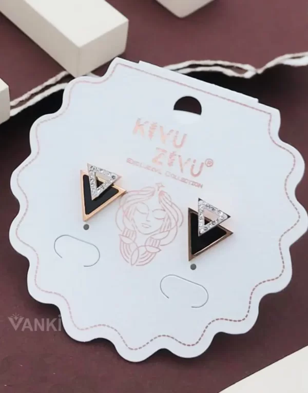 VTE1066 Timeless Tints Anti-Tarnish Stud Earrings