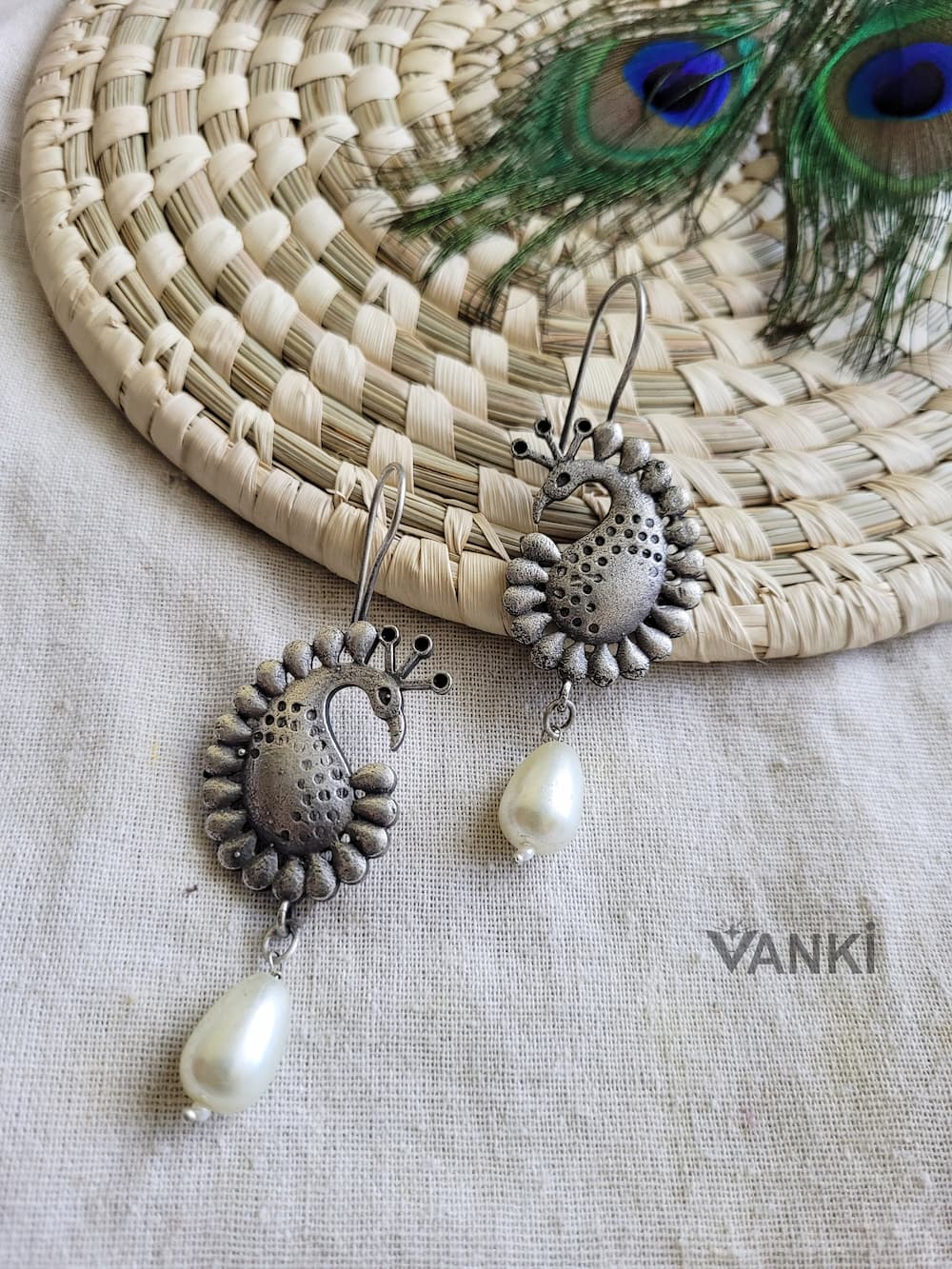 VSE1021 Song Bird Silver Replica Earrings