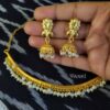 VSN1006 Vanki Golden Brass Necklace