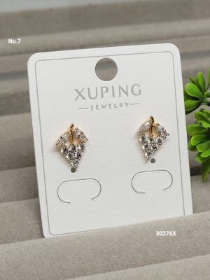 Lunar Clasp Anti-Tarnish Earrings