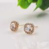 Vanki_Anti-Tarnish Earrings_6 Gleam Pin XP Studs