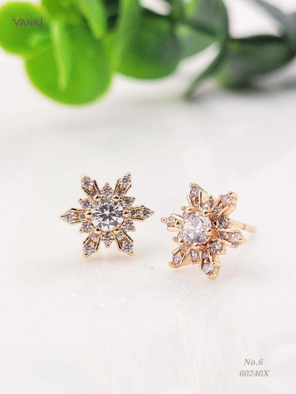 Vanki_Anti-Tarnish Earrings_8.0 Twirl & Glow Anti-Tarnish Studs