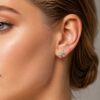 Vanki_Anti-Tarnish Earrings_8.3 Twirl & Glow Anti-Tarnish Studs