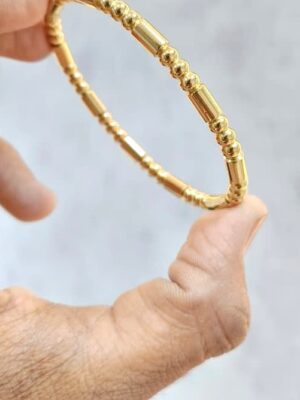 Stellar Twist Anti-Tarnish Bangle