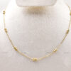 Celestial Trinity Non Tarnish Chain Pendant