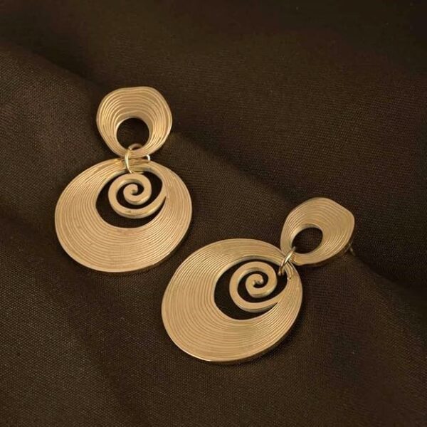 Spiral Luxe Anti Tarnish Earrings