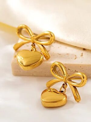 Golden Grace Knots Anti-Tarnish Earring