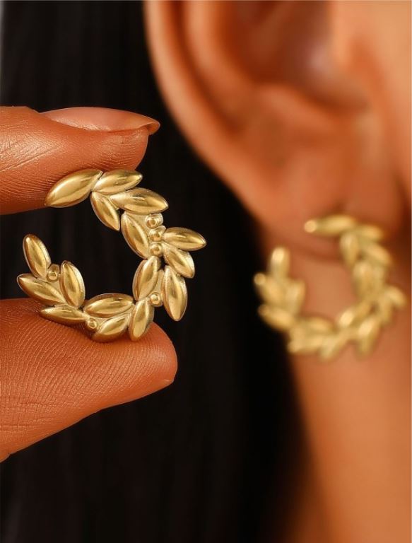 Whispering Willow Anti-Tarnish Earrings