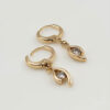 Vanki_Anti-Tarnish Earrings_9 Serene Beam Anti-Tarnish Hoops