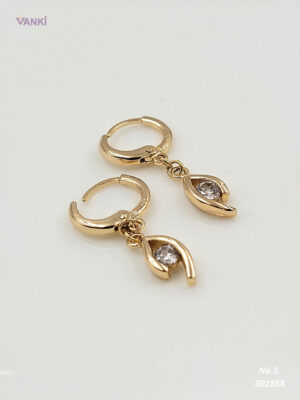 Vanki_Anti-Tarnish Earrings_9 Serene Beam Anti-Tarnish Hoops