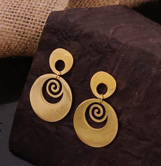 Spiral Luxe Anti Tarnish Earrings