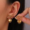 Golden Grace Knots Anti-Tarnish Earring