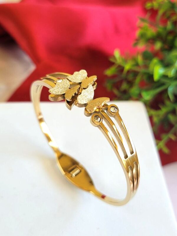 Golden Monarch Anti-Tarnish Bangle