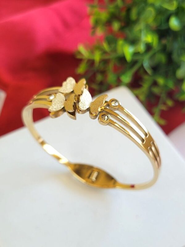 Golden Monarch Anti-Tarnish Bangle