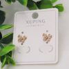 Moon Flick Anti-Tarnish Stud Earrings