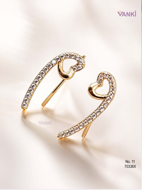vanki 27 Forest Flicker Anti-Tarnish Earcuff