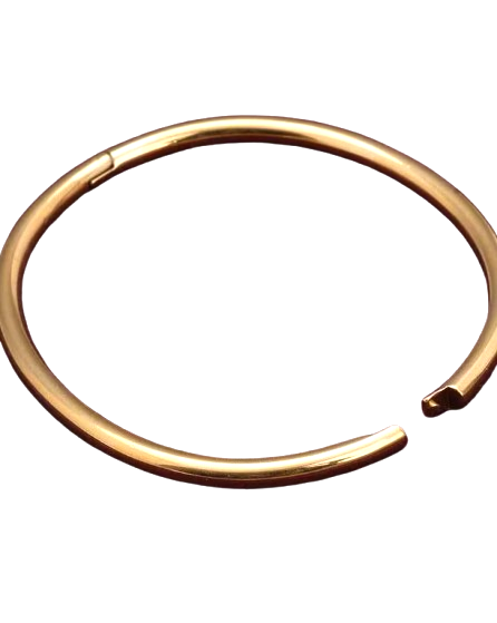 Non-Tarnish Classic Gold Bangle