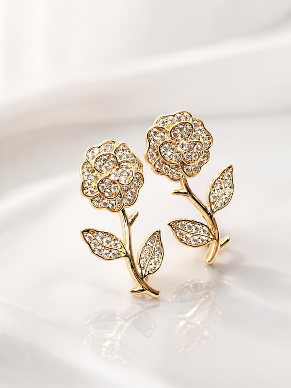 Vanki Garden Flora Anti-Tarnish Earrings