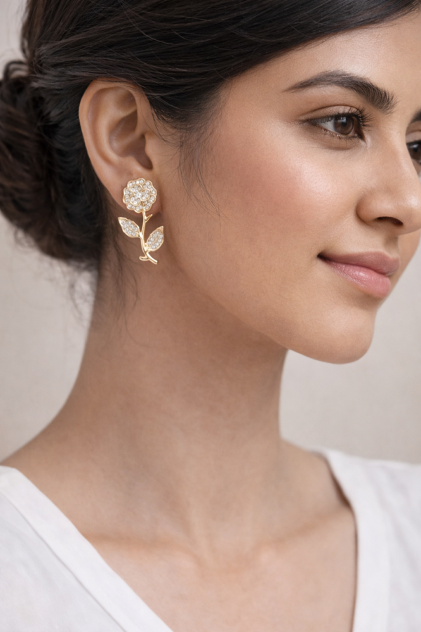Vanki Garden Flora Anti-Tarnish Earrings