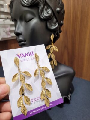 Vanki Leafy Muse Anti-Tarnish Earring