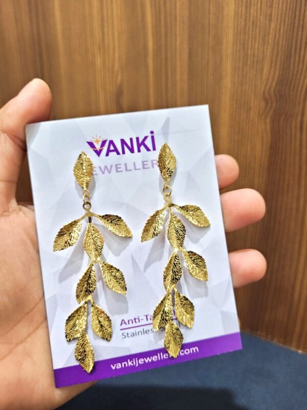 Vanki Leafy Muse Anti-Tarnish Earring