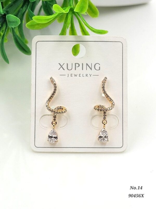 Spiral Anti-Tarnish Earrings