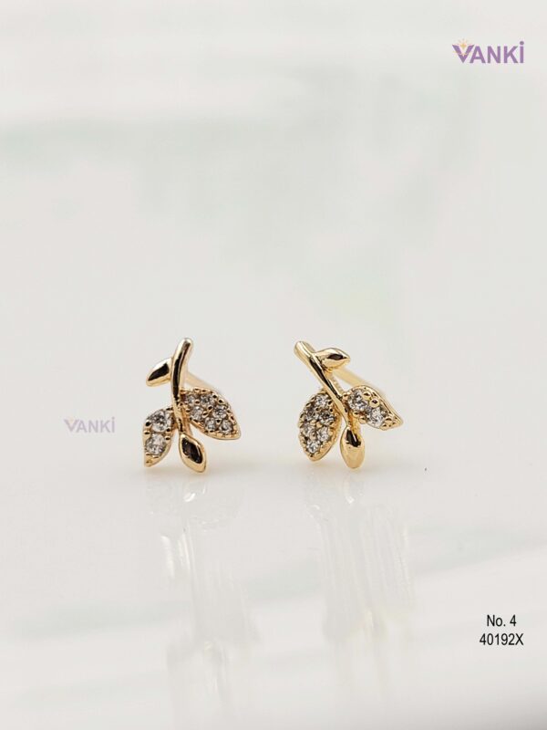 vanki 18 Peppy Tie Anti-Tarnish Stud
