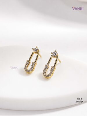 Vanki Anti-Tarnish Bling bong Stud