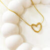 Eterna Heart Anti-Tarnish Chain Pendant