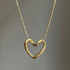 Eterna Heart Anti-Tarnish Chain Pendant