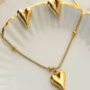 Soul Link Chain Pendant with Earrings Set